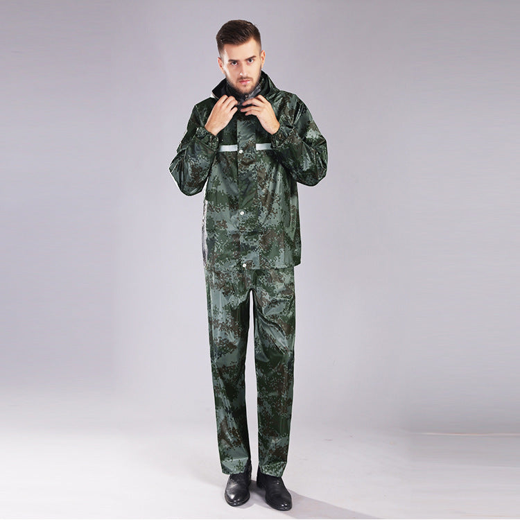 Drune | Camo Regenanzug für Herren