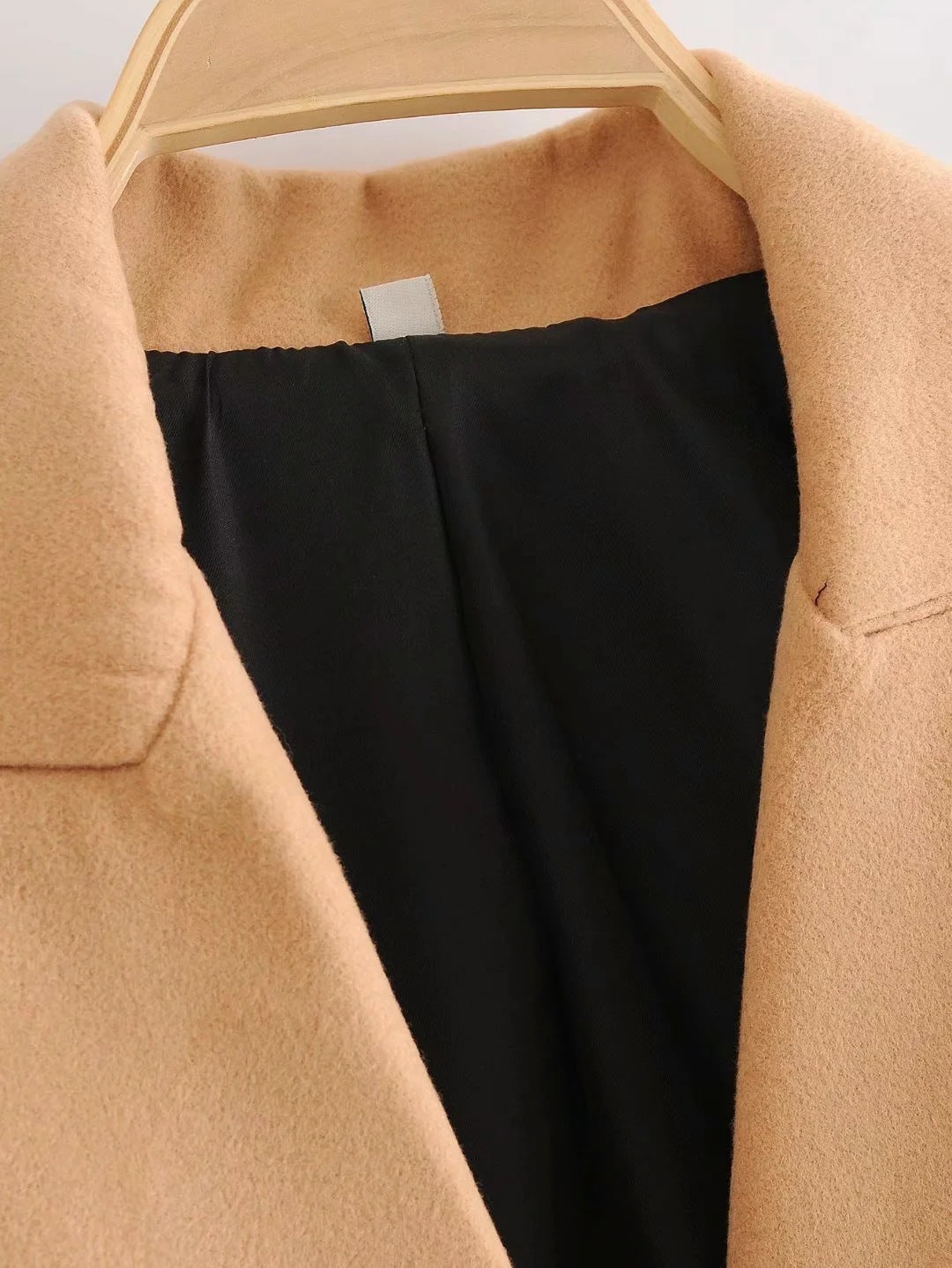 Drune | Zweireihige Jacke mit Kapuze