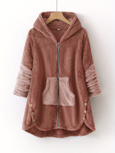 Drune | Übergangsjacke rosa für Damen mit Taschen