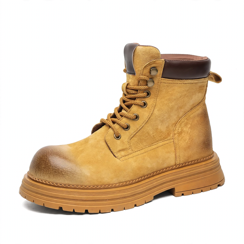 Herren-Stiefel im britischen Stil, Leder