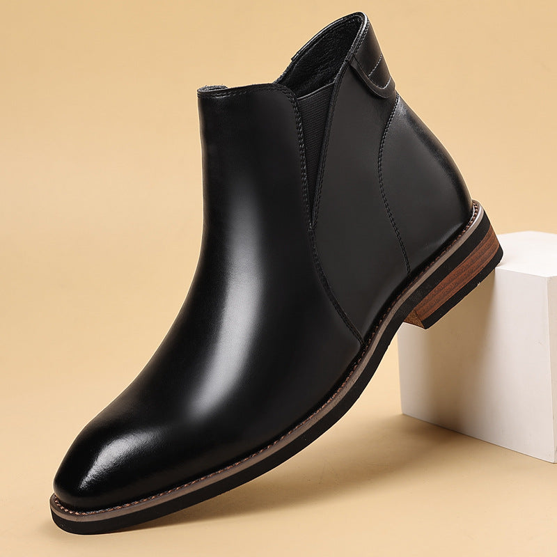 Herren-Chelsea-Stiefel, klassisch, gefüttert