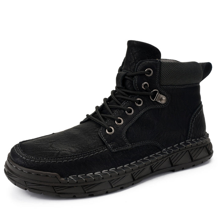 Gefütterte Winter-Stiefel, warm und atmungsaktiv