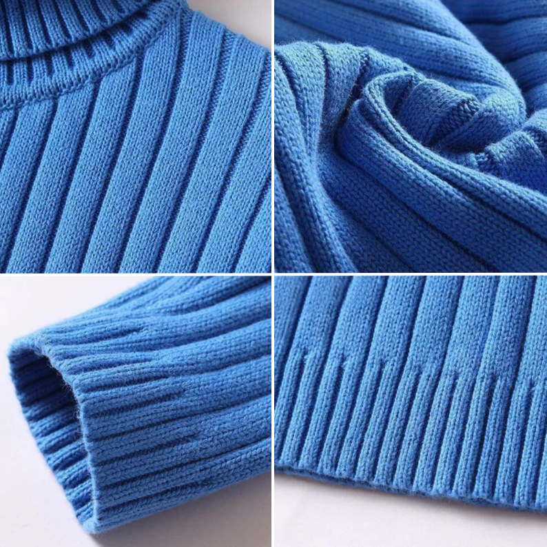 Drune | Rollkragenpullover Rippstrick Bequeme Und Elegante Passform