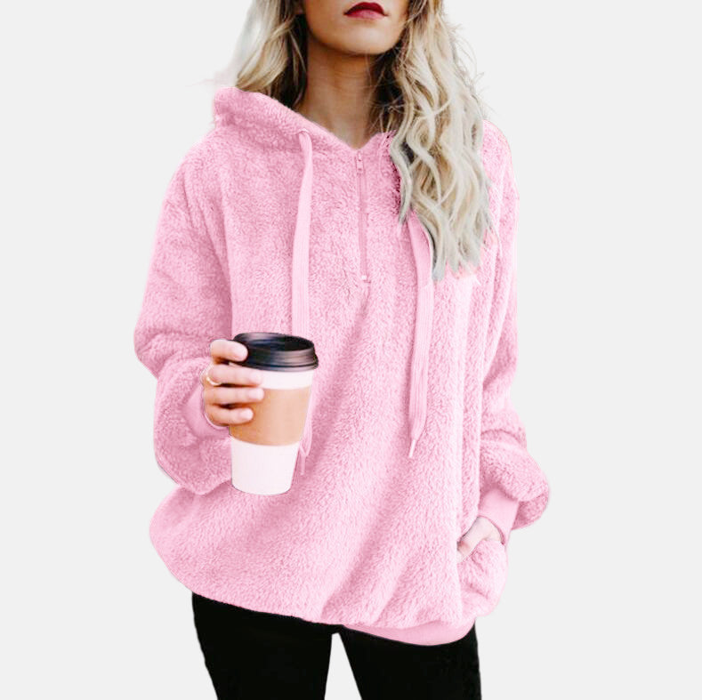 Drune | Hoodie - Weicher Fleece - Übergrößenpassform - Langärmliger lässiger Komfort