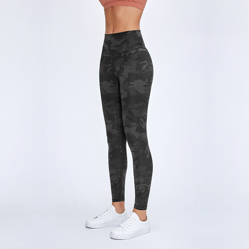 Damen Hochtaillierte Sportleggings mit nahtloser Verarbeitung und optimalem Komfort Drune