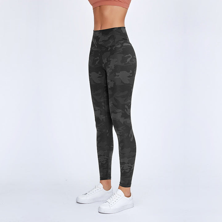 Damen Hochtaillierte Sportleggings mit nahtloser Verarbeitung und optimalem Komfort Drune