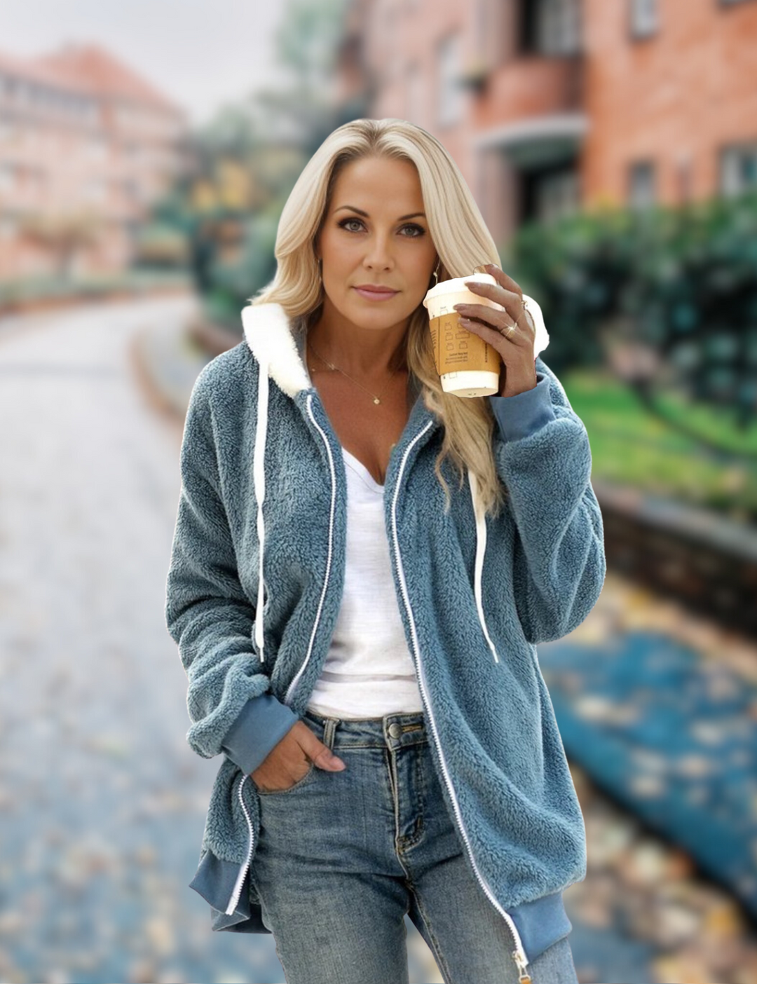 Drune Jacke | Bequeme Fleecejacke für Damen