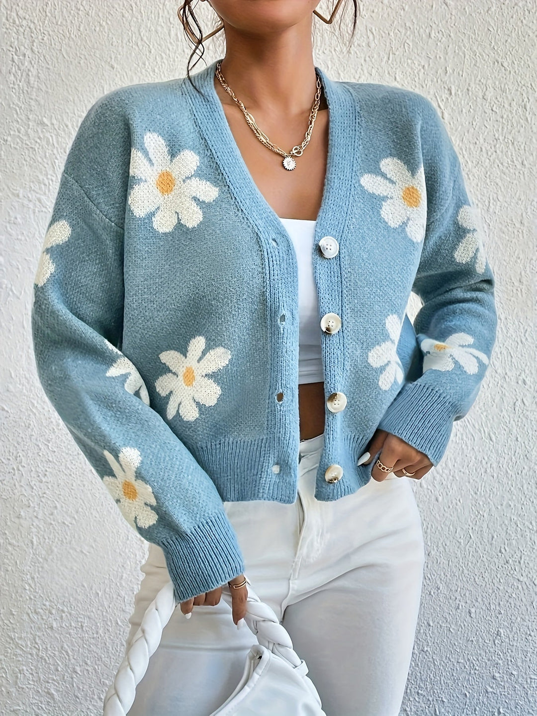 Drune | mit Blumenmuster und langen Ärmeln Für Frauen