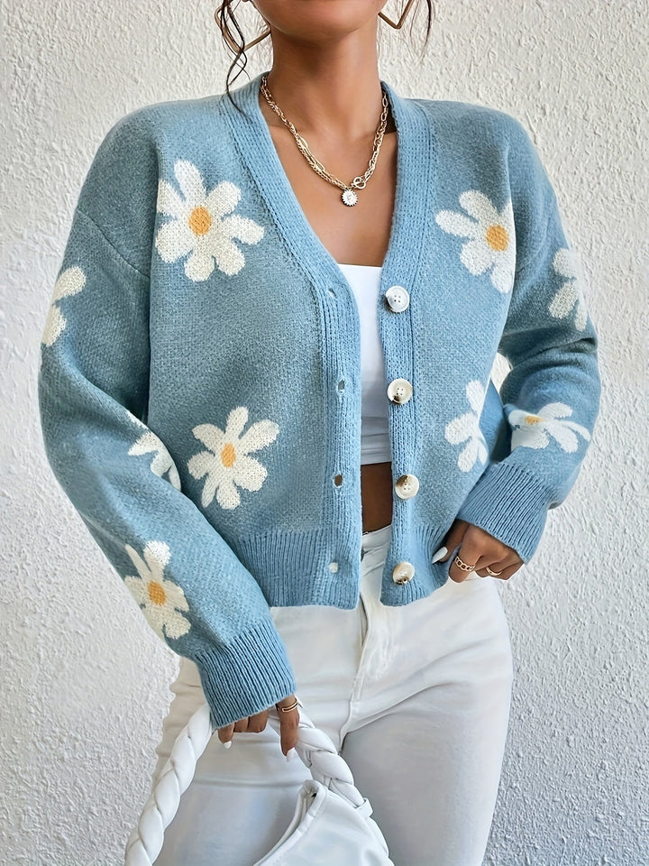 Drune | mit Blumenmuster und langen Ärmeln Für Frauen