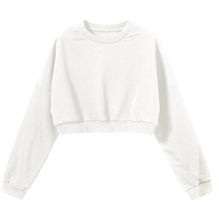 Damen cropped Sweatpullover Drune
