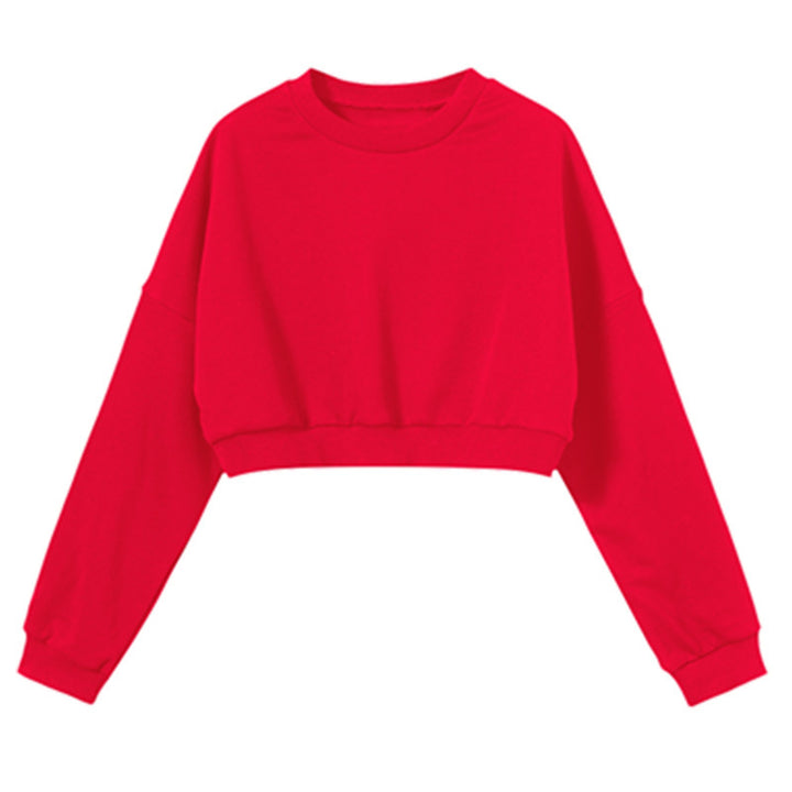 Damen cropped Sweatpullover Drune