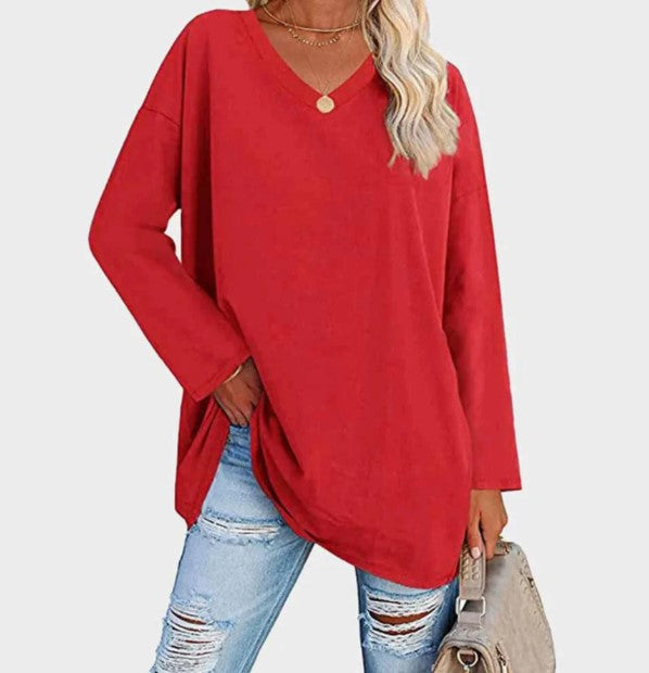 Drune | Stylish long-sleeved sweater for an elegant everyday outfit