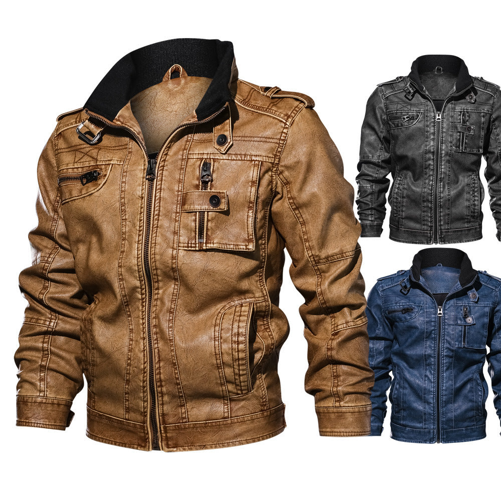 Drune | Elegante Premium Lederjacke Für Herren