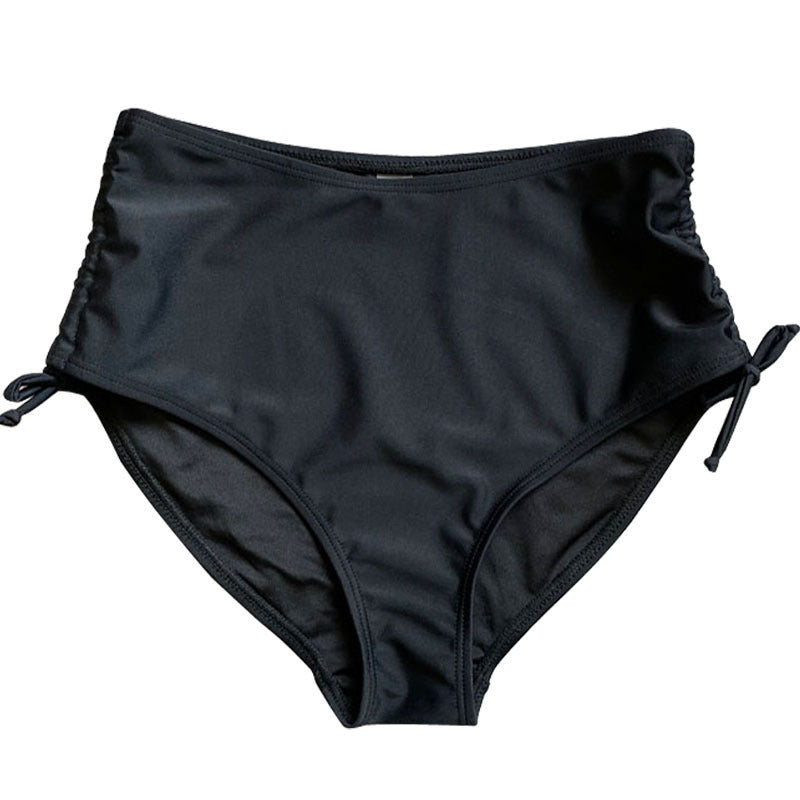Damen Hochtailliertes Bikinihöschen mit seitlichen Bindebändern Drune