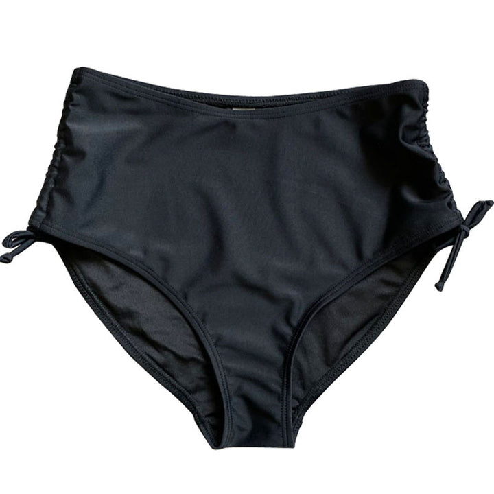 Damen Hochtailliertes Bikinihöschen mit seitlichen Bindebändern Drune