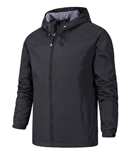 Drune | Herren Leichte Windbreaker Jacke - Mit Kapuze
