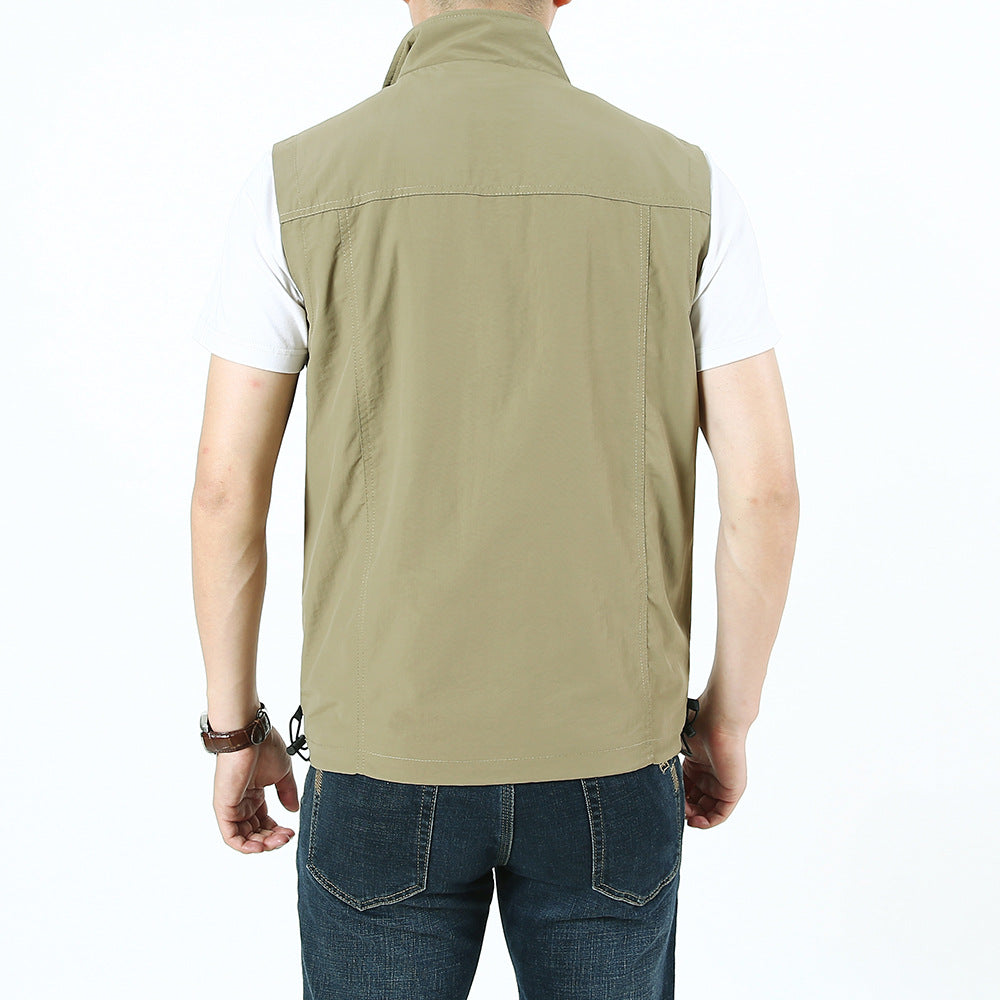 Herren Ärmellose Field‑Utility‑Weste Drune