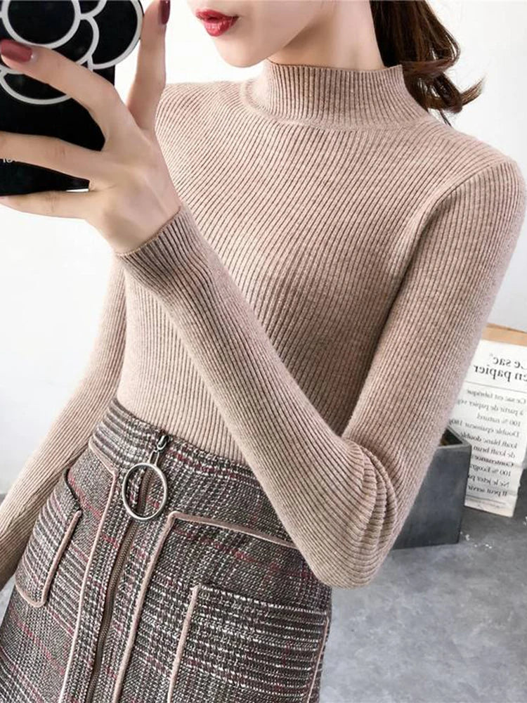 Drune | gerippter Wollpullover für Damen