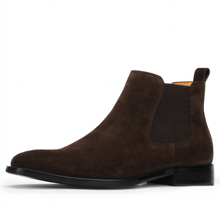 Chelsea-Stiefel für Herren aus echtem Leder