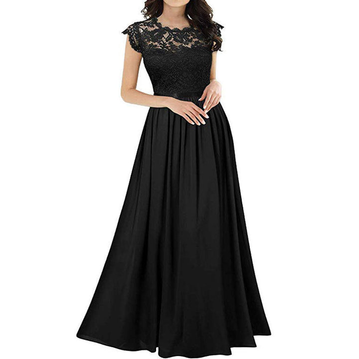 Drune | Chiffon Brautjungfernkleid mit Herz Ausschnitt, Fußlänge