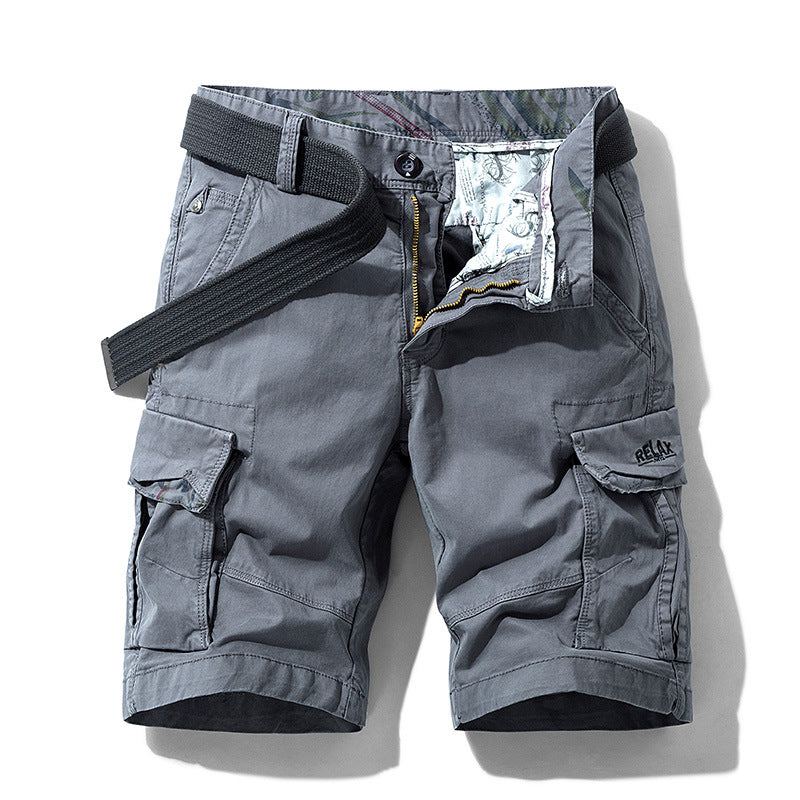 Drune | Cargo Shorts mit Seitentaschen aus Baumwolle