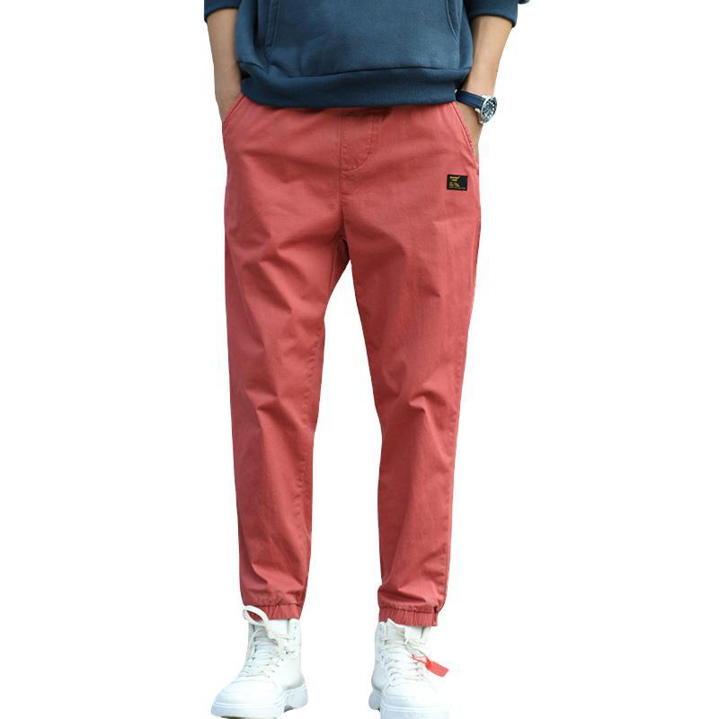 Herren Cargohose im Camouflage-Look mit elastischem Bund und Kordelzug Drune