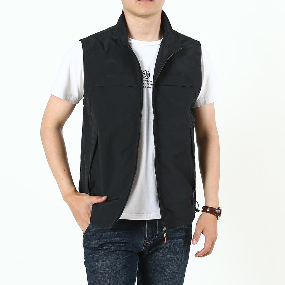 Herren Ärmellose Field‑Utility‑Weste Drune
