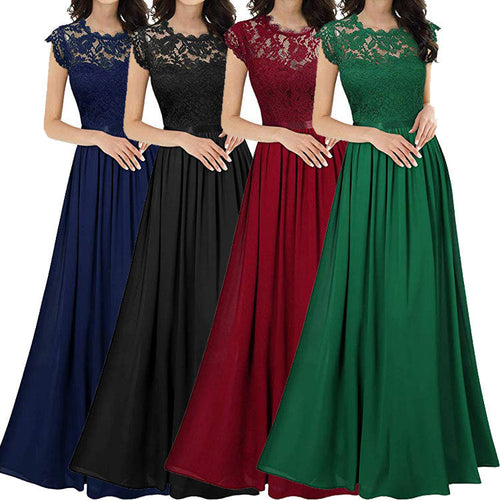 langes Damenkleid - Aleid