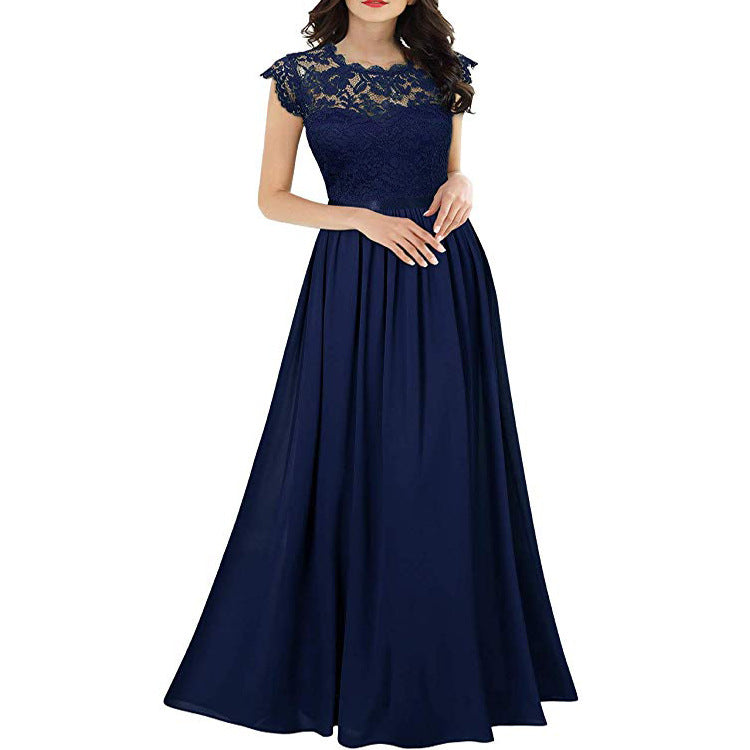 Drune | Chiffon Brautjungfernkleid mit Herz Ausschnitt, Fußlänge