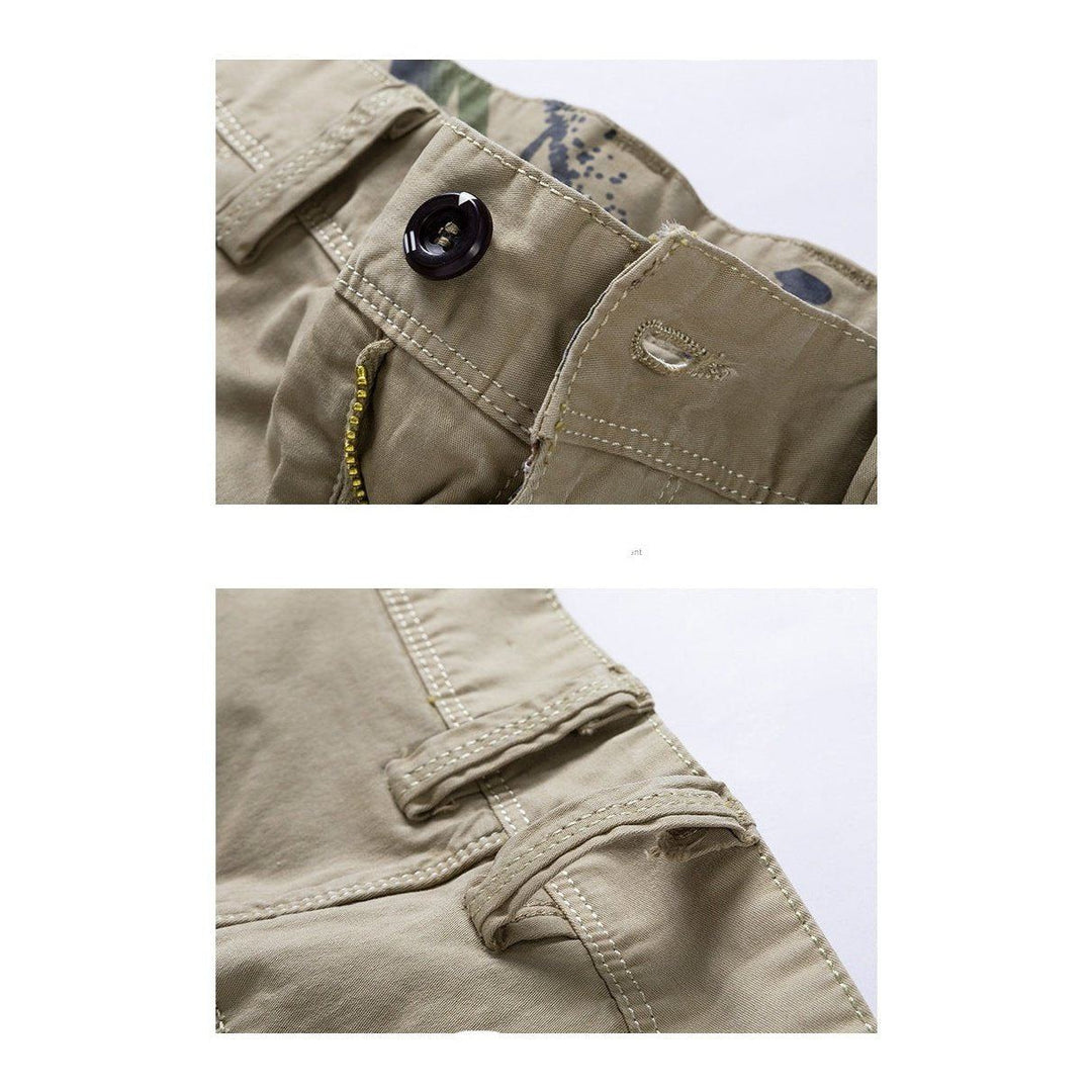 Drune | Cargo Shorts mit Seitentaschen aus Baumwolle
