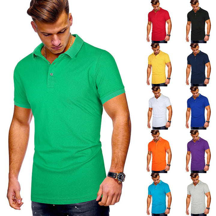 Herren Premium Klassisches Fit Polo-Shirt Drune
