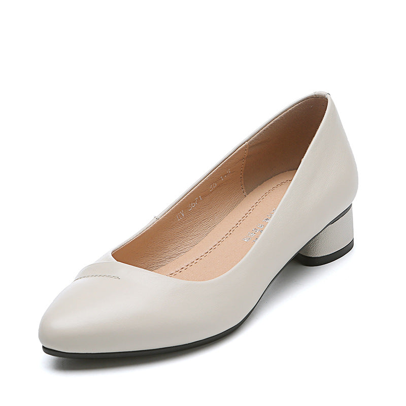 Damen Elegante Blockabsatz Pumps mit klassischem Schnitt und modischem Design Drune