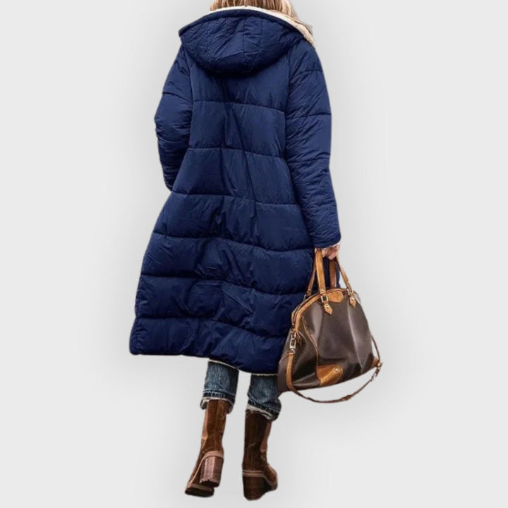 Drune | Longline Sherpa-gefütterter Puffer-Mantel