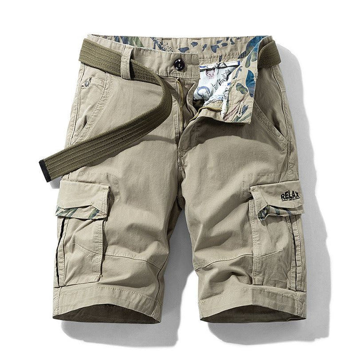 Drune | Cargo Shorts mit Seitentaschen aus Baumwolle