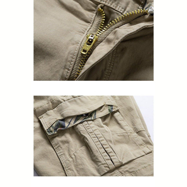 Drune | Cargo Shorts mit Seitentaschen aus Baumwolle