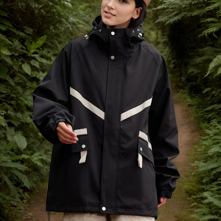 Drune | Leichte Wasserdichte Jacke mit Kapuze