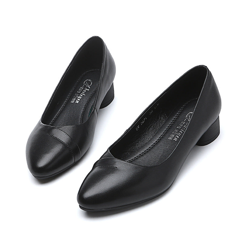 Damen Elegante Blockabsatz Pumps mit klassischem Schnitt und modischem Design Drune