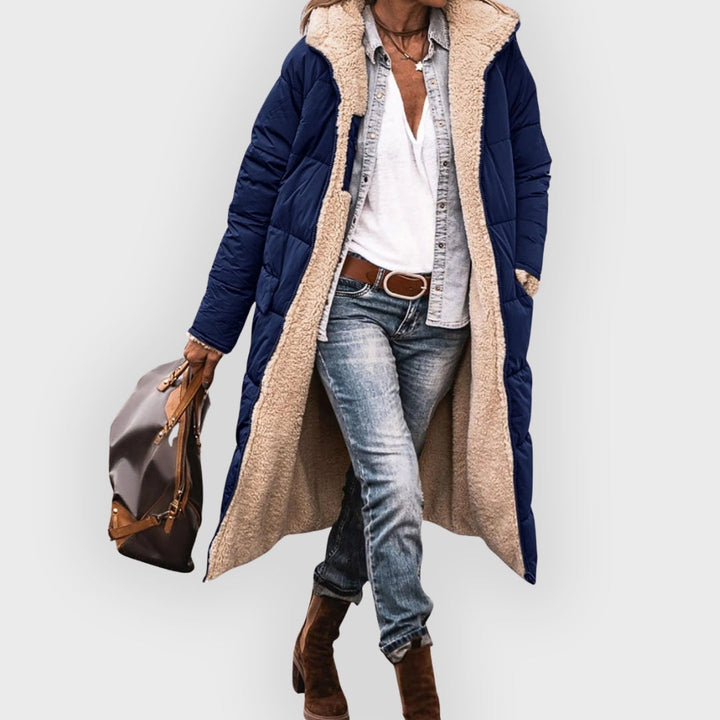 Drune | Longline Sherpa-gefütterter Puffer-Mantel