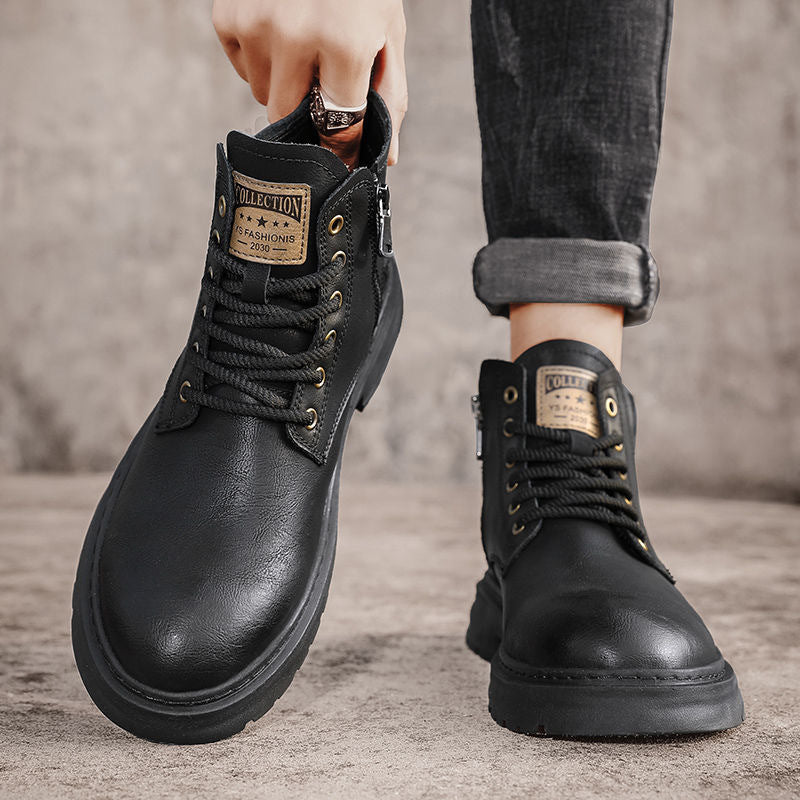 Herren-Stiefel im Freizeit-Stil, atmungsaktiv
