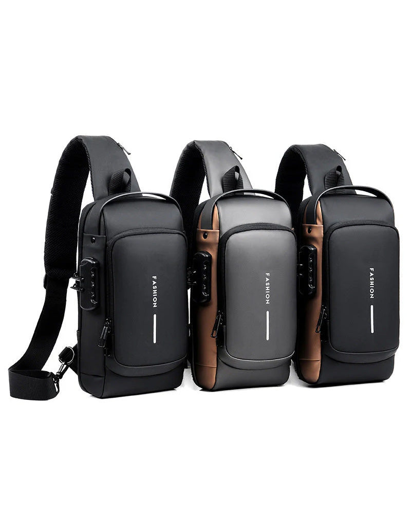 Drune | Diebstahlsichere Brusttasche mit Zahlenschloss