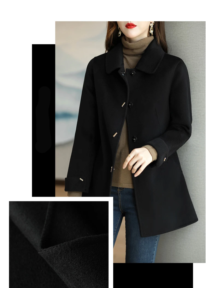 Drune | Klassischer Trenchcoat mit Spitzkragen