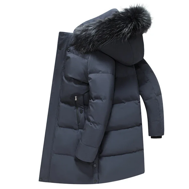 Drune | Winterjacke mit Kapuze und Reißverschluss für Herren