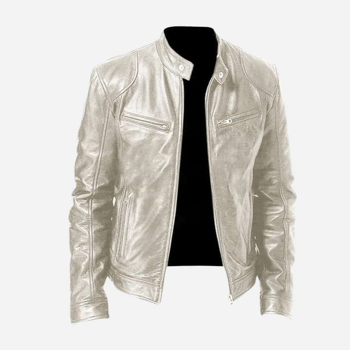 Drune | Stylische Moto-Lederjacke