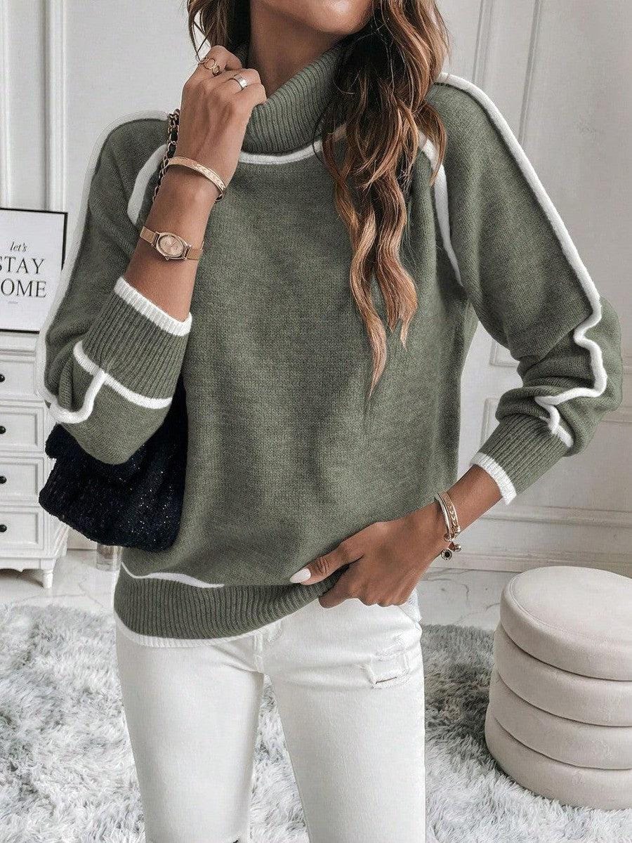 Drune | Rollkragenpullover Eleganter Moderner Stil Ideal für den Winter