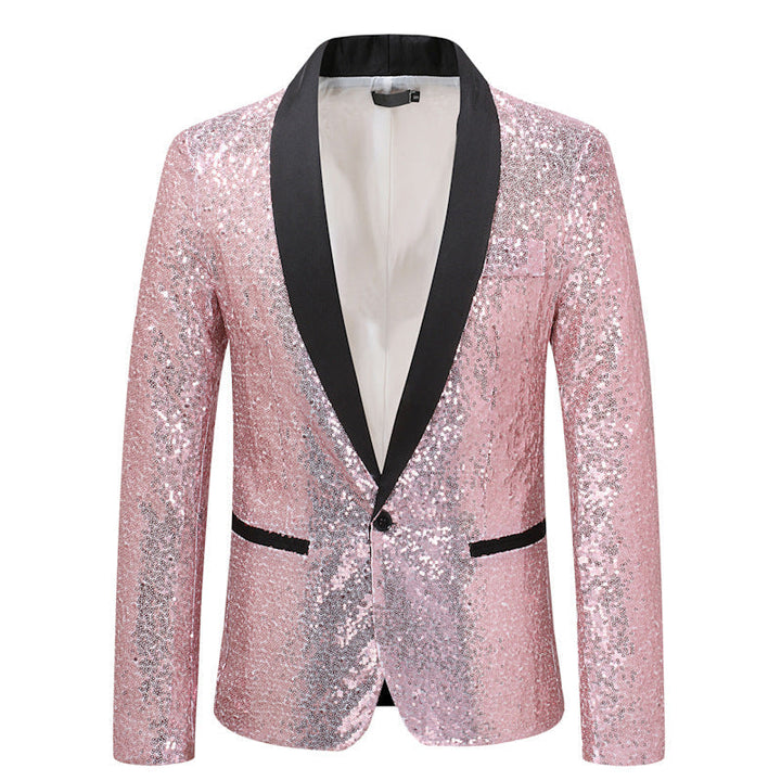 Drune | Stilvoller Pailletten-Blazer für Herren
