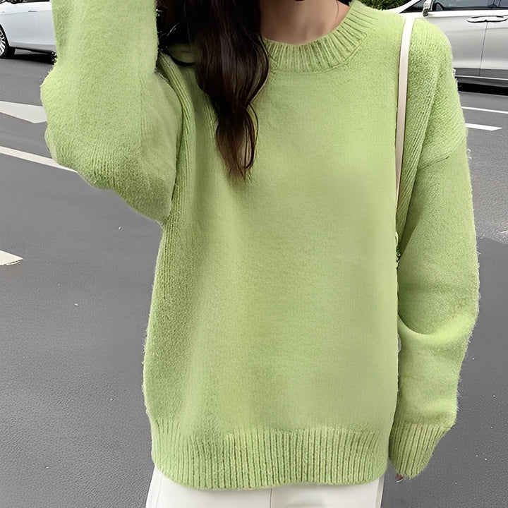 Drune | Damen Oversize-Pullover mit schlichtem Look