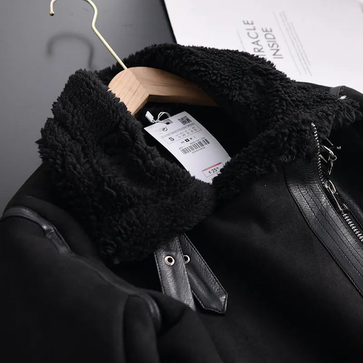 Drune | Wildleder Winterjacke Warm & Stilvoll