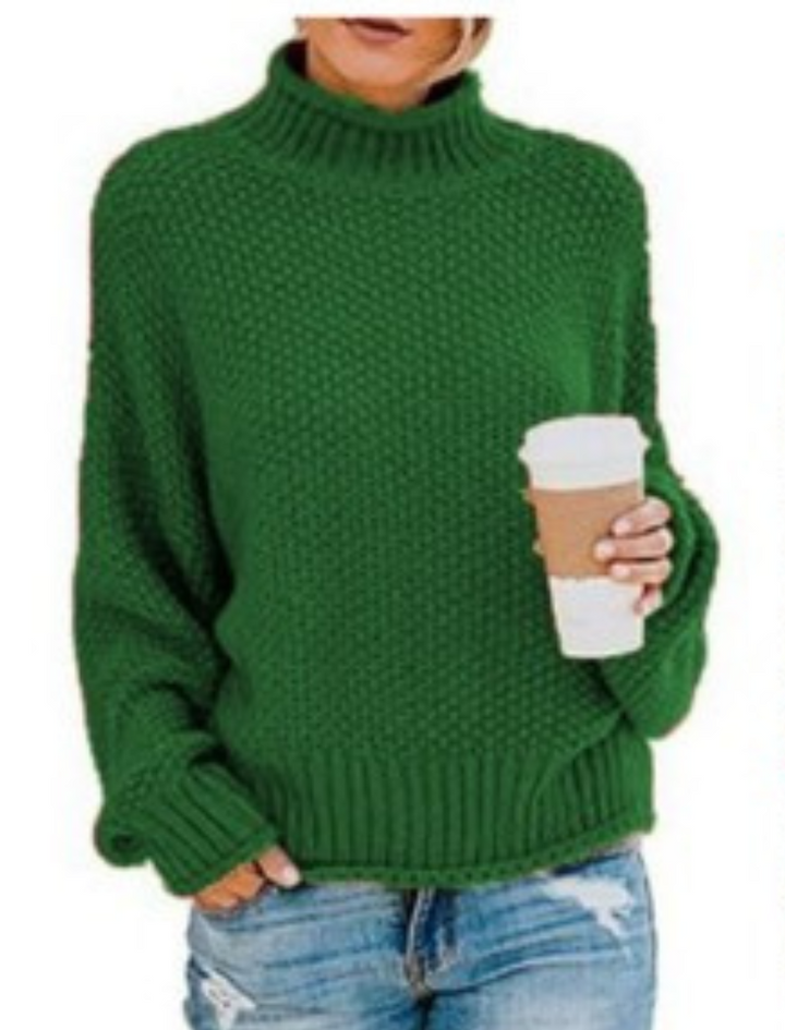 Drune | Unifarbener Langärmeliger Pullover