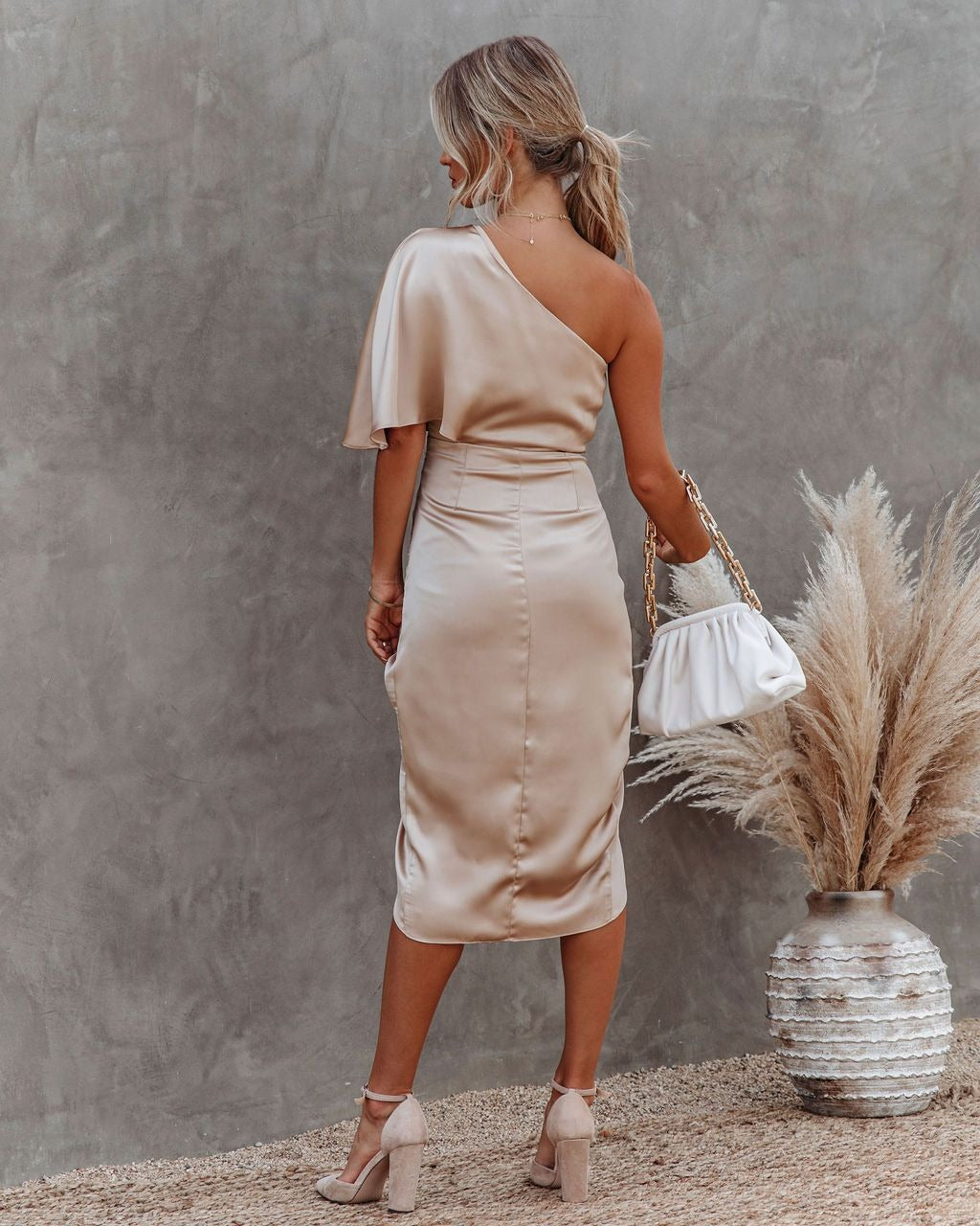 Drune | Sexiest einäugiges ungleichmäßiges Rockkleid Damen Abendkleid