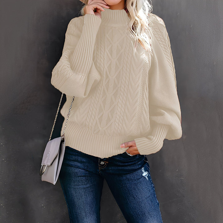 Drune | Eleganter, lässiger Damen-Rollkragenpullover